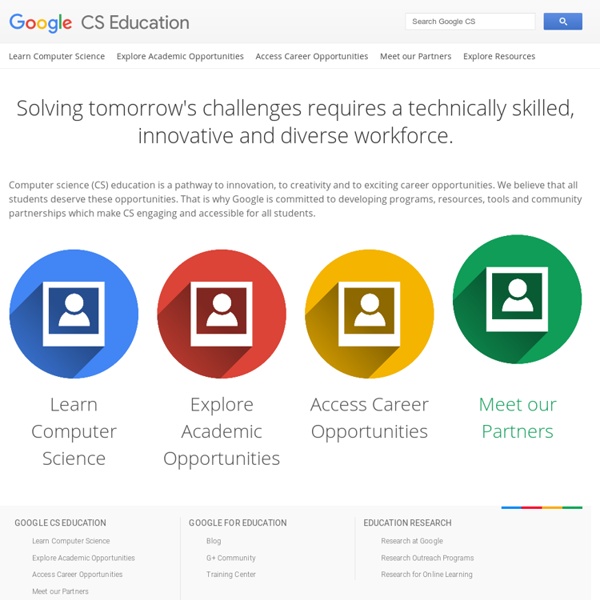 Google Computer Science Education