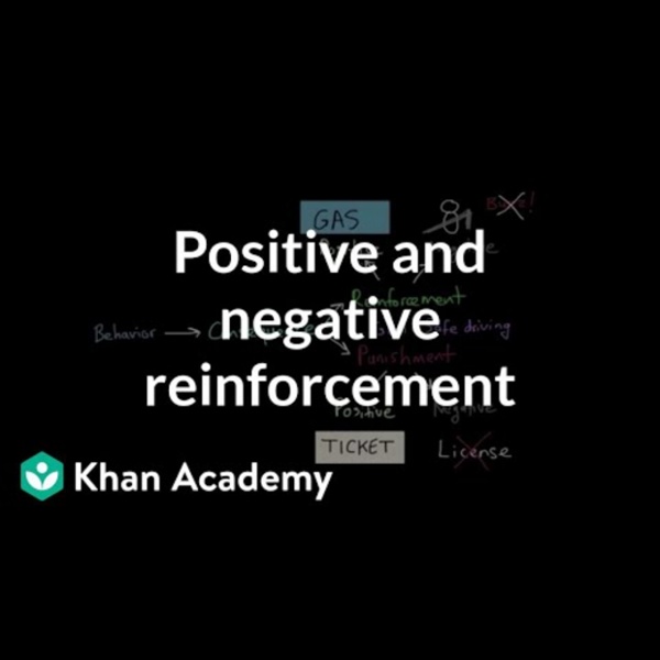 Video on Positive-and-Negative Reinforcement and Punishment by MCAT on Khan Academy