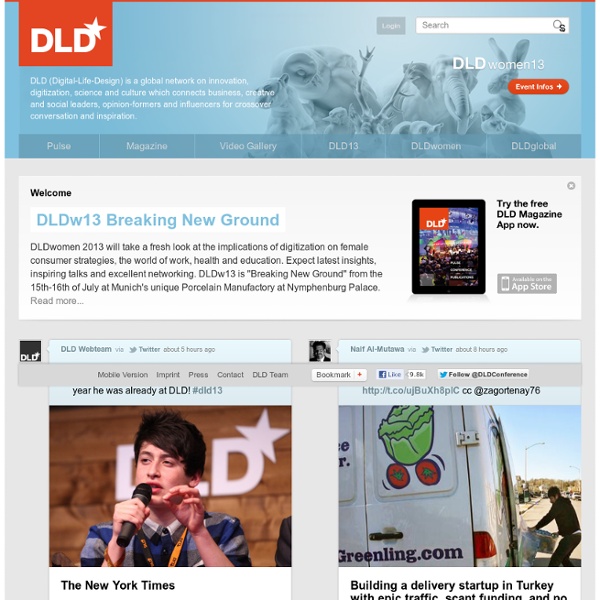 DLD Conference: Digital-Life-Design