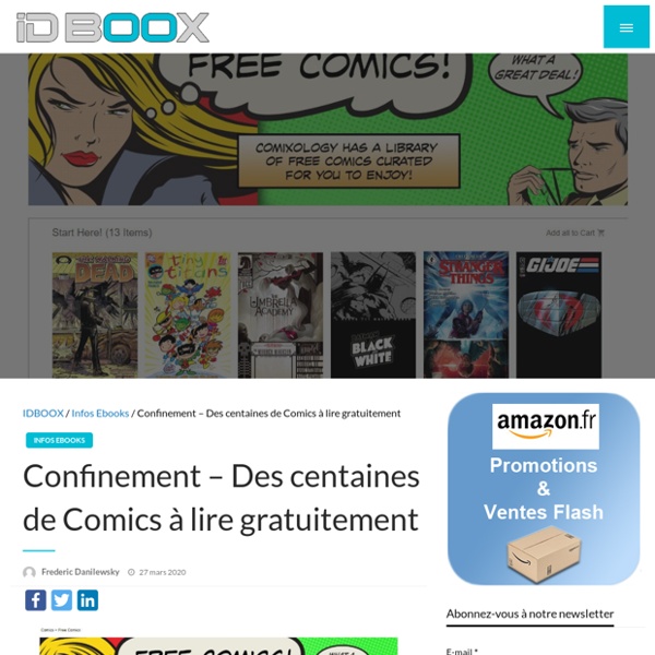 Des centaines de Comics à lire gratuitement