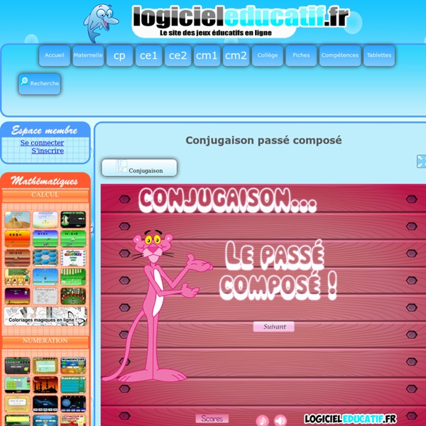 ETAPE 1 Conjugaison passé composé