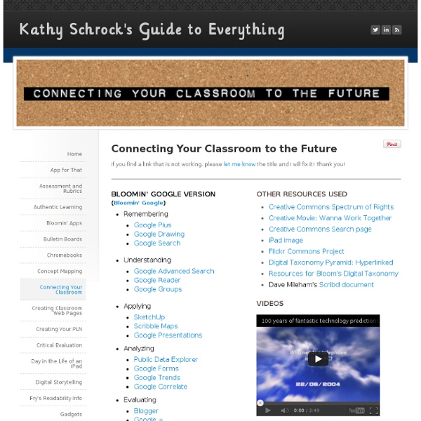 Connecting your Classroom to the Future