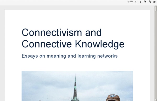 ‎www.downes.ca/files/Connective_Knowledge-19May2012.pdf