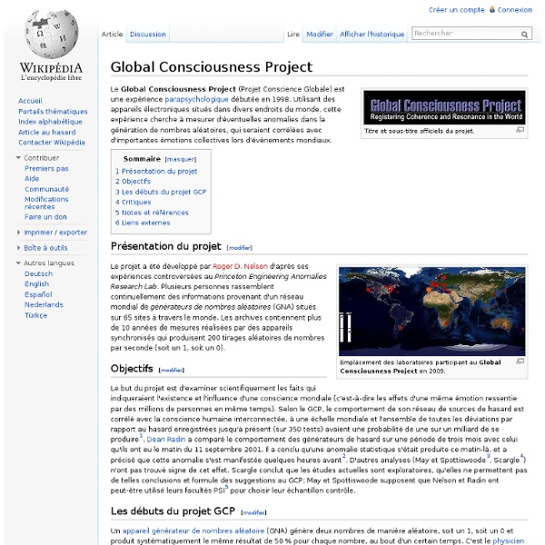 Global Consciousness Project