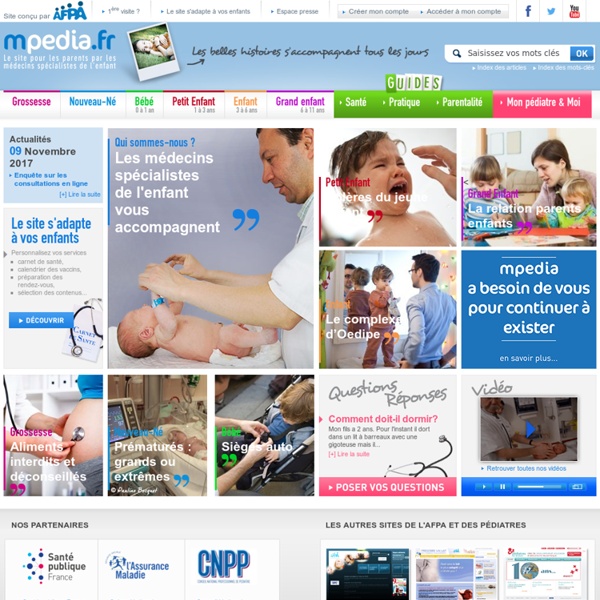 Conseils aux parents par les médecins de l'enfant - mpedia.fr