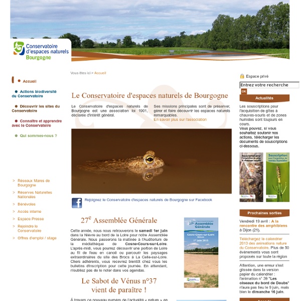 Conservatoire d’Espaces Naturels de Bourgogne