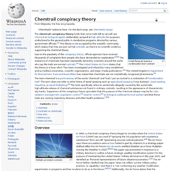 Chemtrail