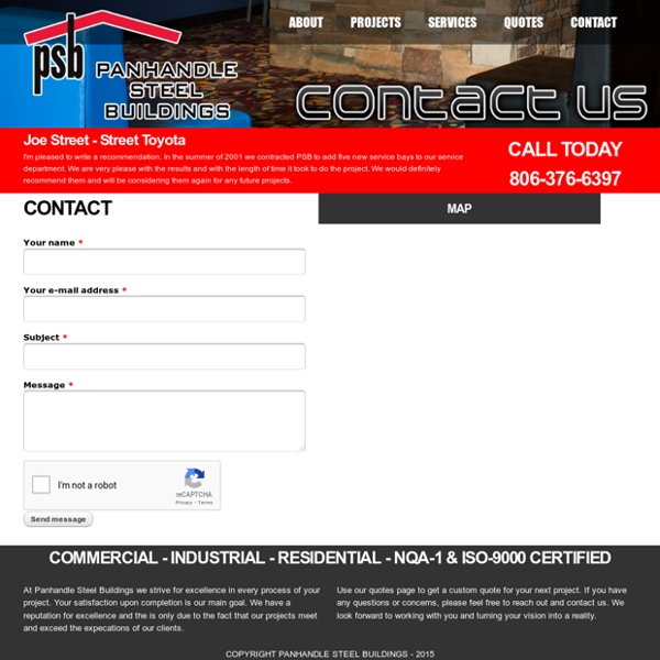 Steel Building Contractor Amarillo Tx