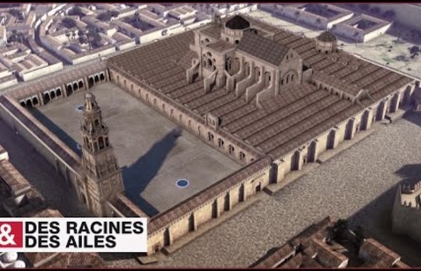 Construction de la mosquée-cathédrale de Cordoue (reconstitution 3D)