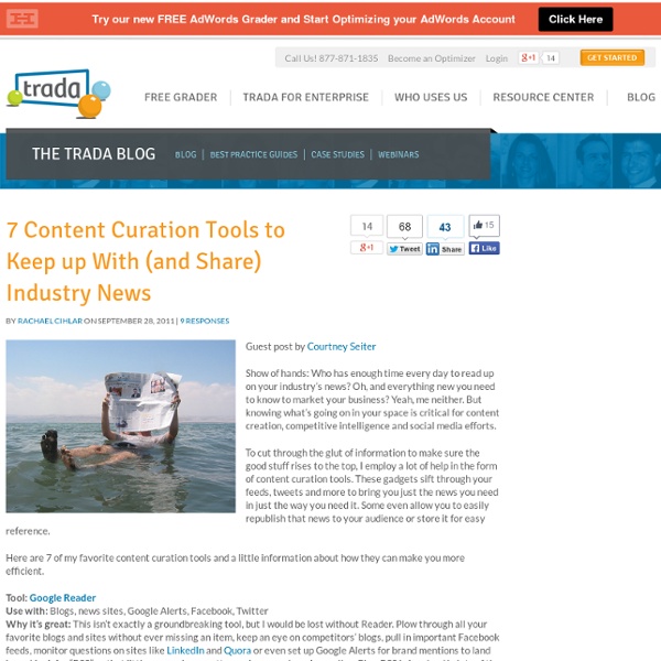 7 Content Curation Tools to Keep up With (and Share) Industry News