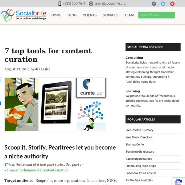 7 Top Tools For Content Curation