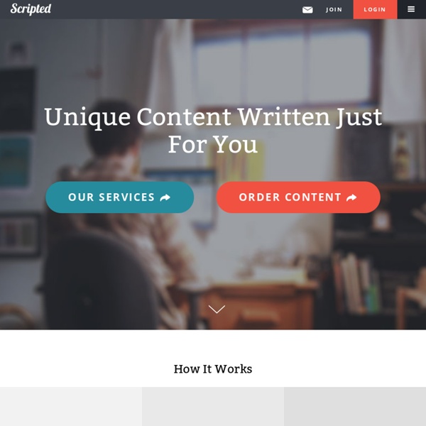 The Best Freelance Writers, Blog Writers, Content Writers, Article Writing and Screenwriting