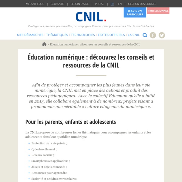 Outils de la continuité pédagogique : les conseils de la CNIL