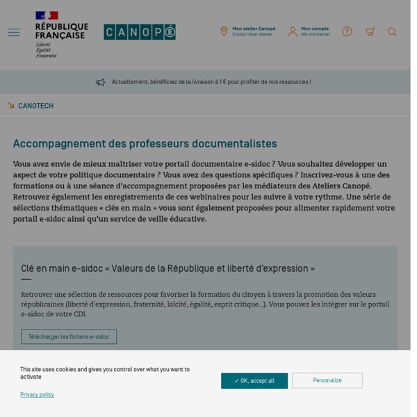 Continuité pédagogique - Les ressources second degré - CanoTech