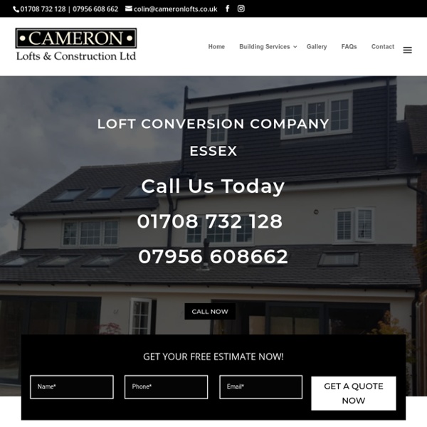 Loft Conversion Company Essex - Cameron Lofts & Construction Ltd 01708 732128