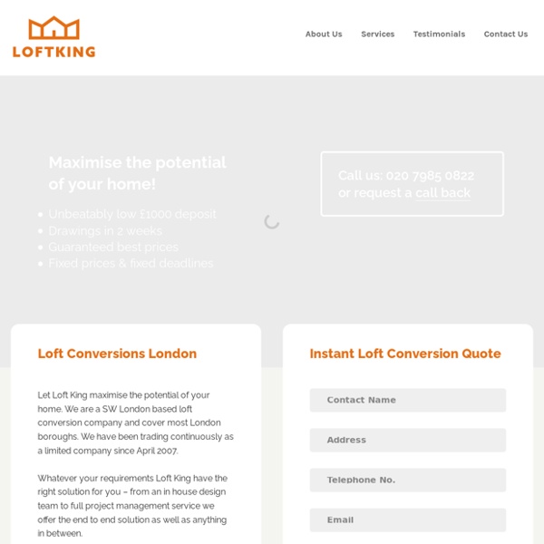 Loft Conversions London, loft specialists
