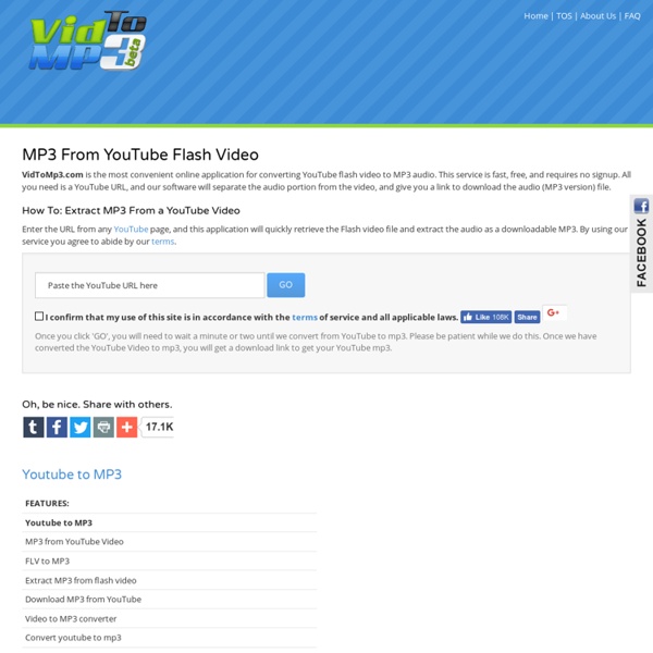 Convert Youtube to MP3 & Download Youtube Videos - Free Downloader