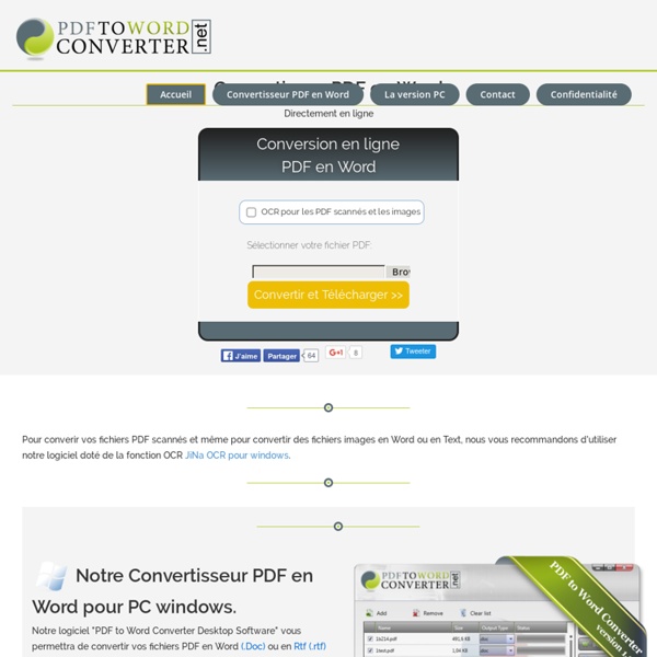 Convertir pdf en word - convertir en ligne les document pdf en word - convertisseur pdf en word