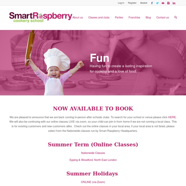 Party Ideas and Classes Childrens cookery After School