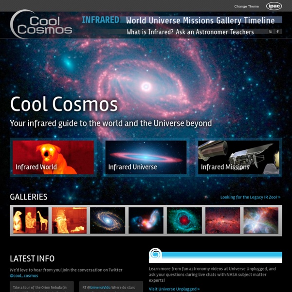 Welcome to Cool Cosmos!