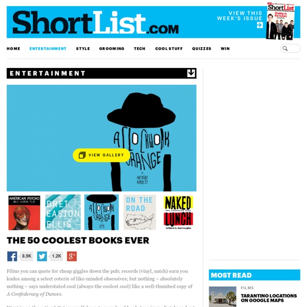 The 50 Coolest Books Ever - Entertainment