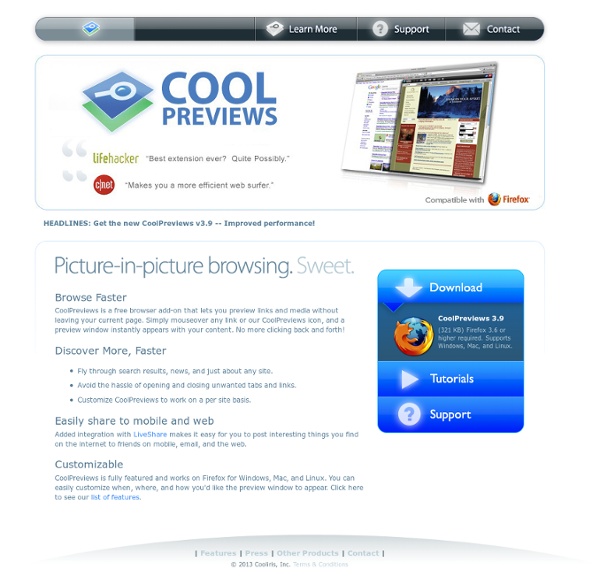 CoolPreviews by Cooliris, Inc.