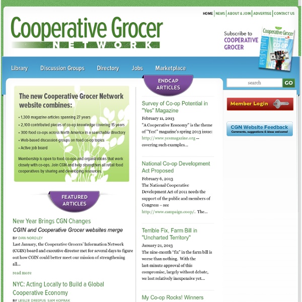 Cooperative Grocers' Information Network
