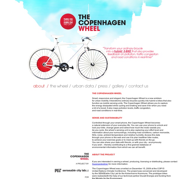 Copenhagen wheel project