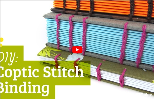 DIY Coptic Stitch Binding (How to Make)