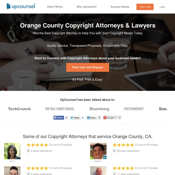 Orange County Copyright Attorneys