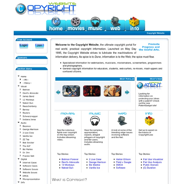 Copyright Website