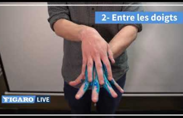 Vidéo (Figaro) Coronavirus: comment bien se laver les mains