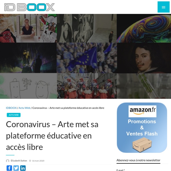 ARTE : plateforme éducative en accès libre