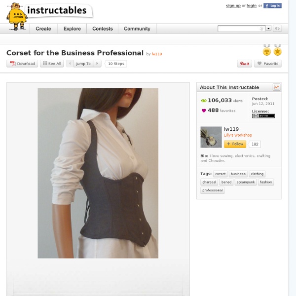 Corset for the Business Professional