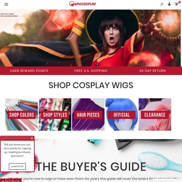 Epic Cosplay Wigs - USA Wig Store for cosplay, anime, manga, halloween, theater, and costume wigs.