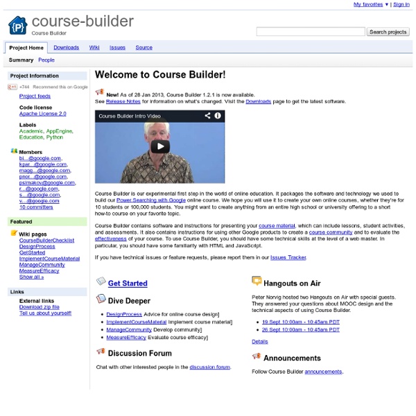 Course-builder - Course Builder