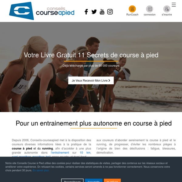 Course à pied, running, plan entrainement 10 km semi marathon trail