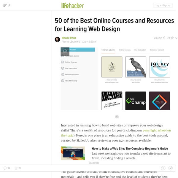 50 of the Best Online Courses and Resources for Learning Web Design - Iceweasel