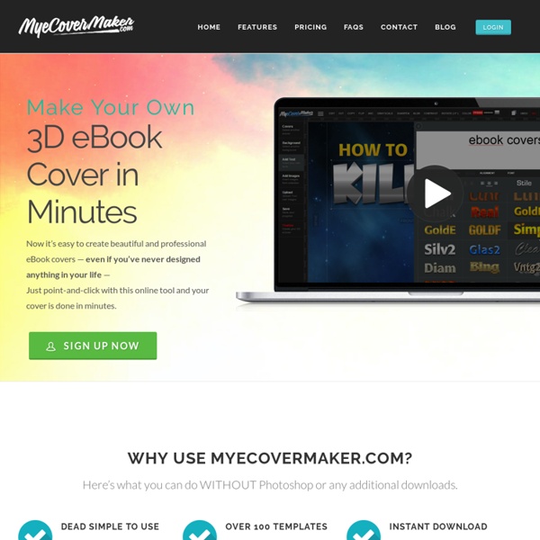 Book Cover Maker - Create Your Own 3D eBook Cover Online