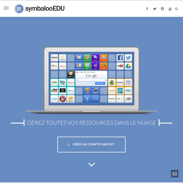 Cover page - Symbaloo EDU France