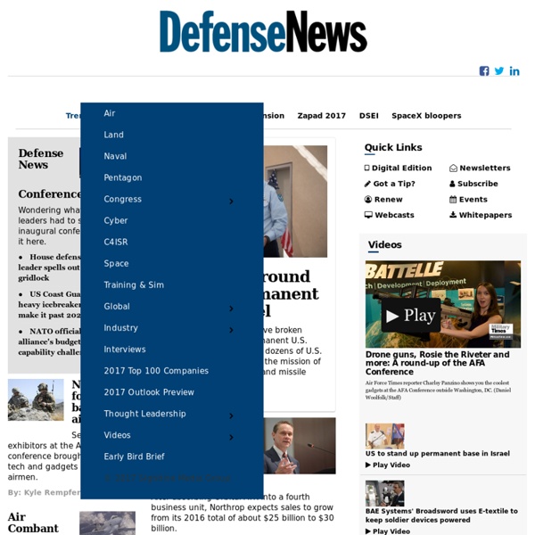 Defense News - Breaking International Defense News