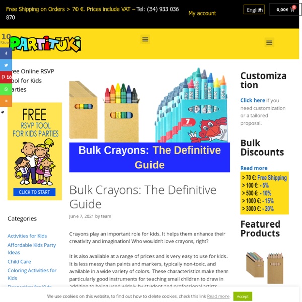 Bulk Crayons: The Definitive Guide