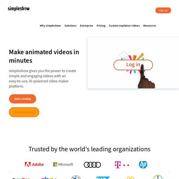 Mysimpleshow - create your own explainer video in minutes