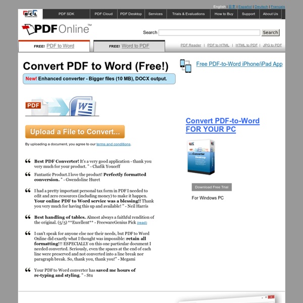 Create PDF,Convert PDF to Word For Free.PDF API - SDK