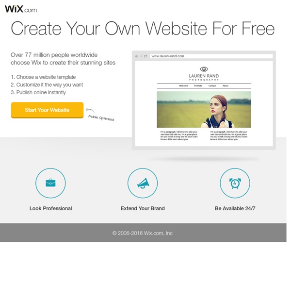 Create Your Free Website
