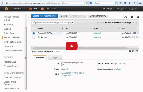 AWS Demo 1: Creating a VPC, Subnets, and Base Security Groups