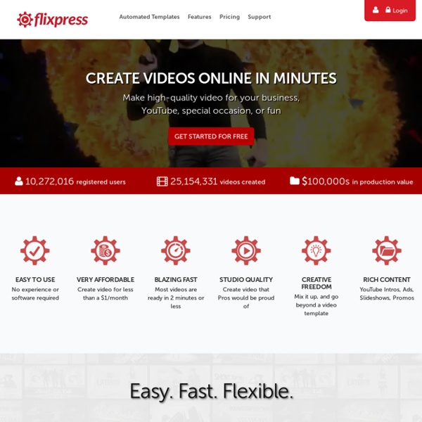 Video Creation Software - Flixpress