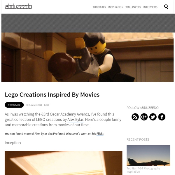 Lego Creations Inspired by Movies