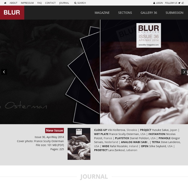 BLUR MAGAZINE - Free PDF Photo Magazine