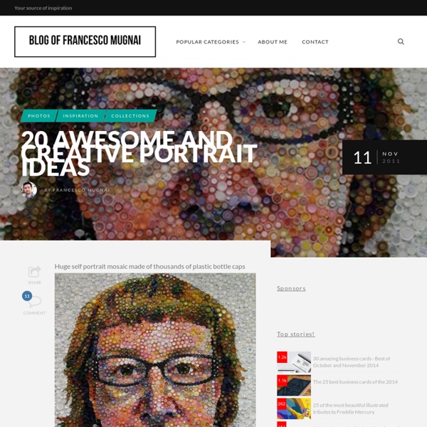20 awesome and creative portrait ideas » Blog of Francesco Mugnai